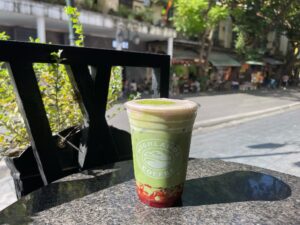 Matcha Dâu Tây - Highlands Coffee