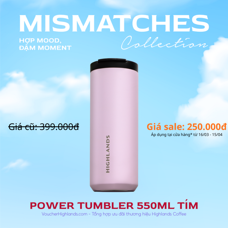 Bình giữ nhiệt Power - Highlands Coffee