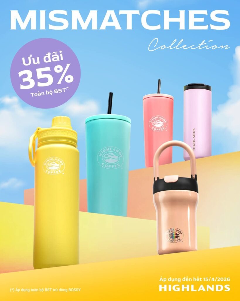 Bình Giữ Nhiệt Highlands Khuyến Mã