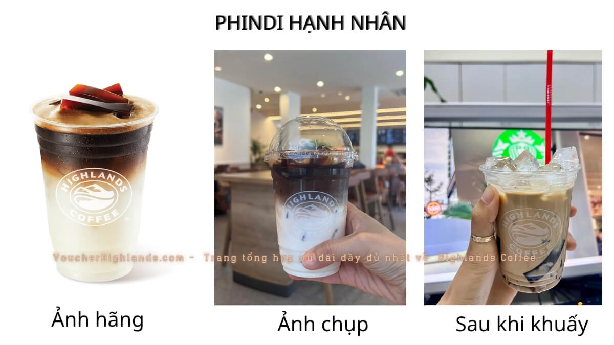 Reivew phindi hạnh nhân mới nhất