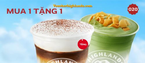 Hướng Dẫn Lấy Mã Highlands Mua 1 Tặng 1 Mới Nhất | VoucherHighlands 1 Lịch Săn Mã & Link Vào Sẵn